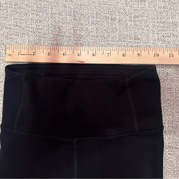 Lululemon Interconnect Reveal Black Leggings Tights Yoga Workout Pants Sz 2 - Picture 7 of 13